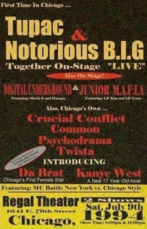biggie pac and kanye
