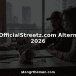 Music fans exploring hip hop sites together