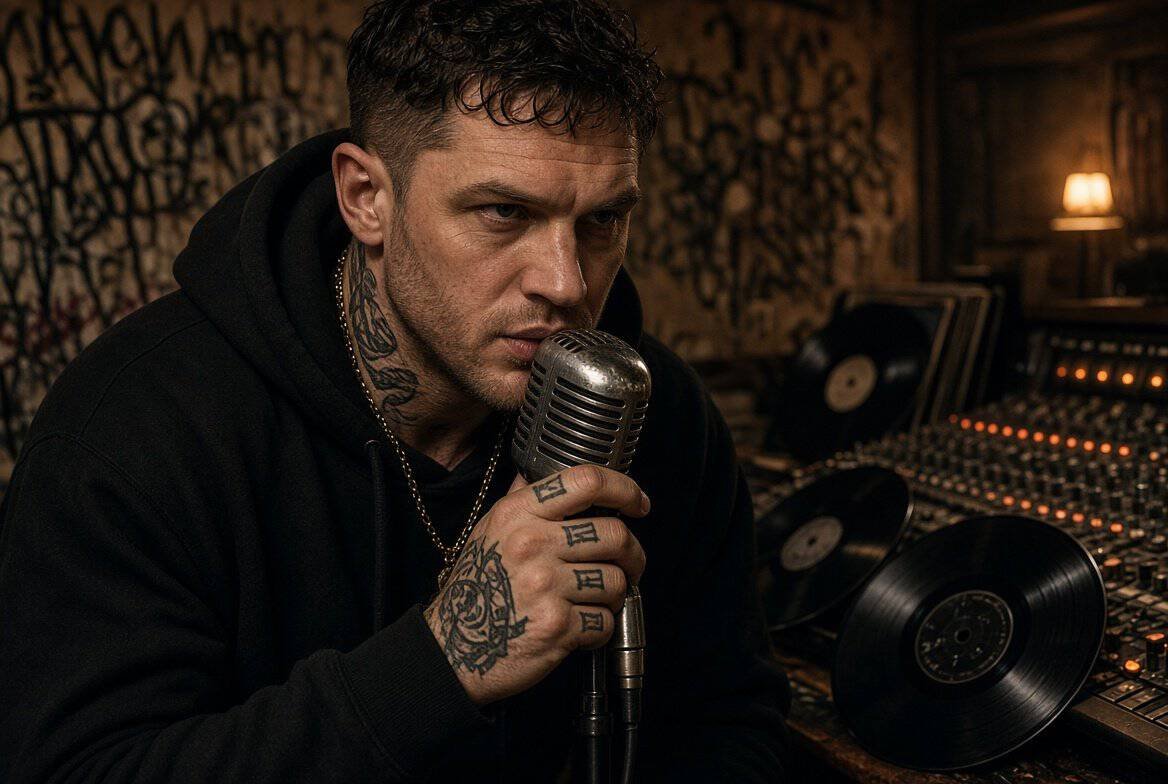 tom hardy rapping